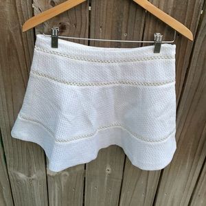 Banana Republic White Skirt NWT